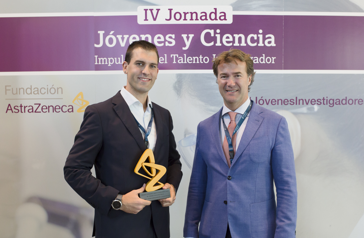 Arkaitz Carracedo, premiado por la Fundación AstraZeneca