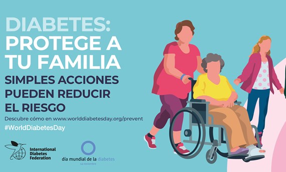 Día Mundial de la Diabetes: protege a tu familia