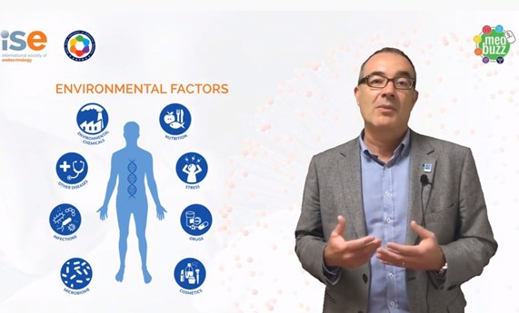 Ángel Nadal explica la relación entre disruptores endocrinos y diabetes en un vídeo de la International Society of Endocrinology