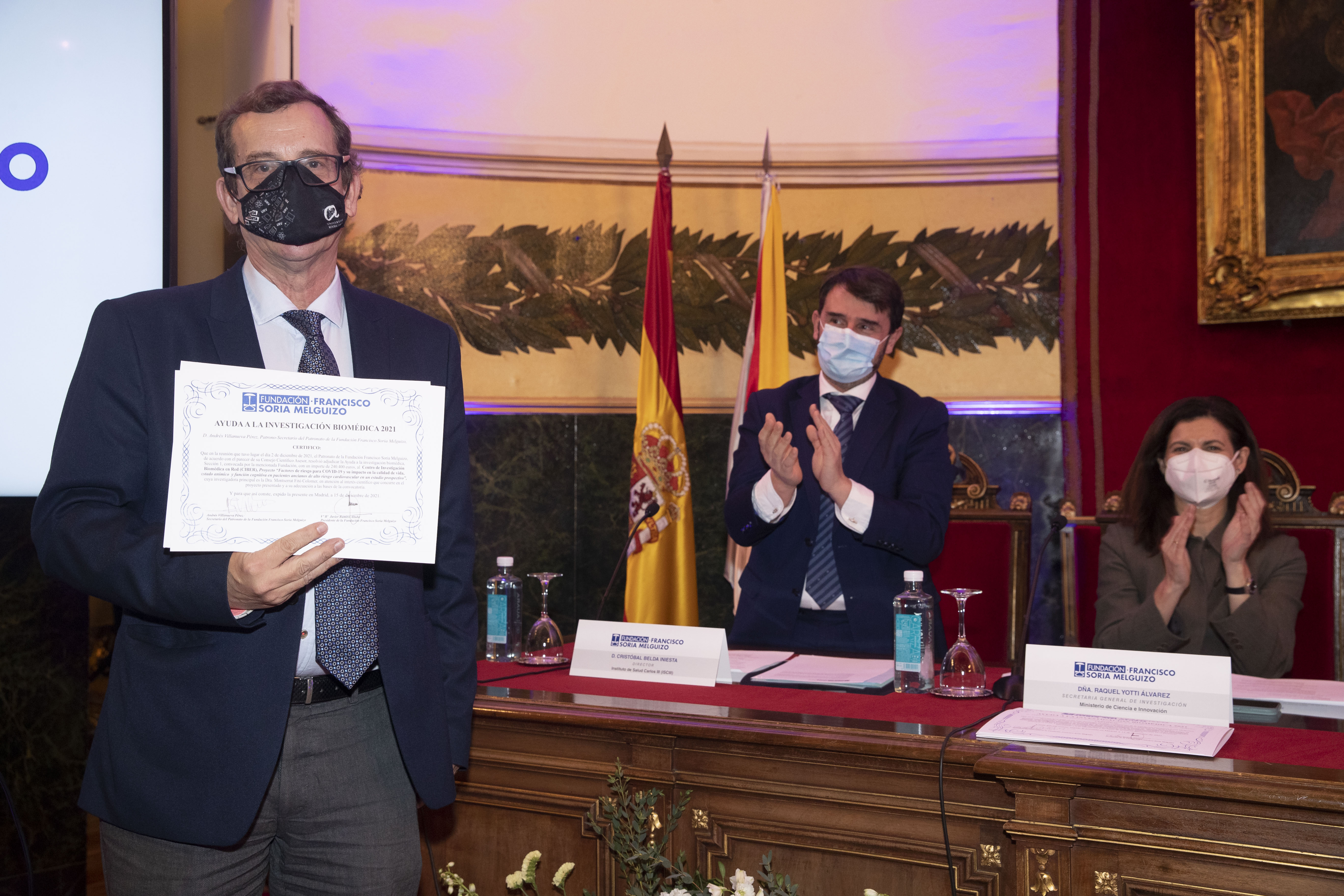 La Fundación Soria Melguizo apoya dos proyectos de investigación del CIBER sobre impacto de la COVID-19 en la salud