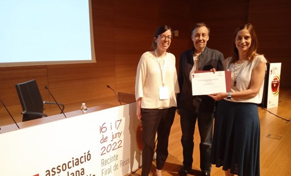 La Associació Catalana de Diabetis galardona a Sonia Fernández-Veledo por su trayectoria investigadora en este campo