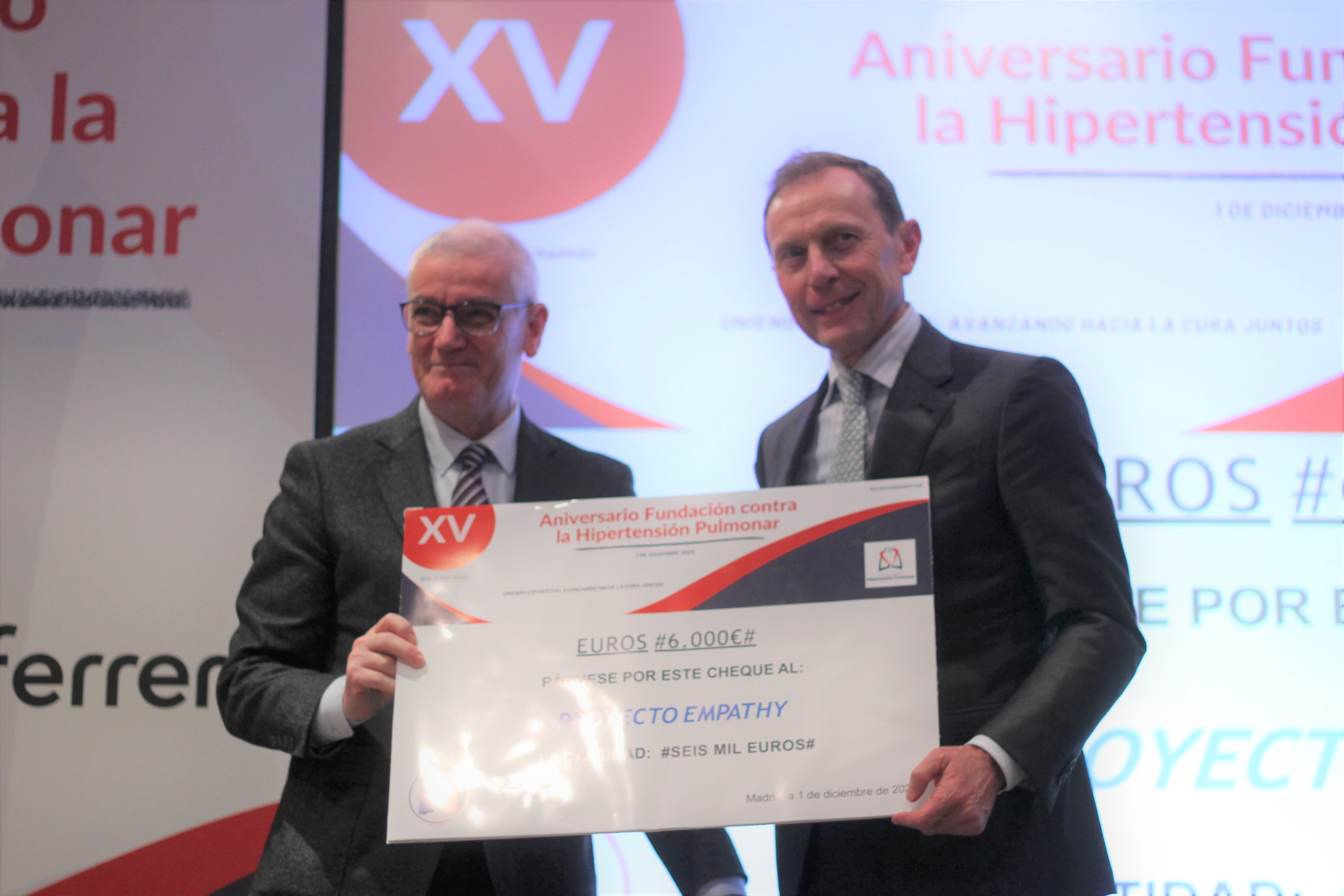 Gala FCHP: Un año más comprometida con la investigación en Hipertensión Pulmonar del CIBER