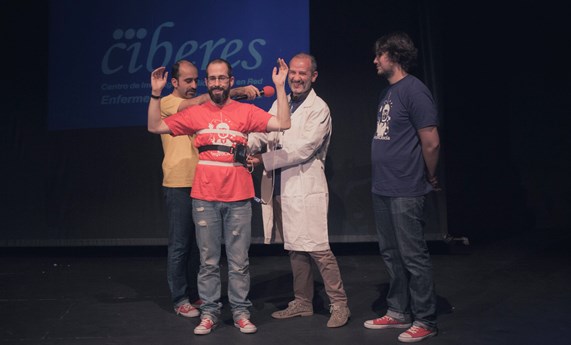 El CIBER acerca su investigación al público de la mano de la improvisación teatral en #ImproCiencia El CIBER acerca su investigación al público de la mano de la improvisación teatral en #ImproCiencia