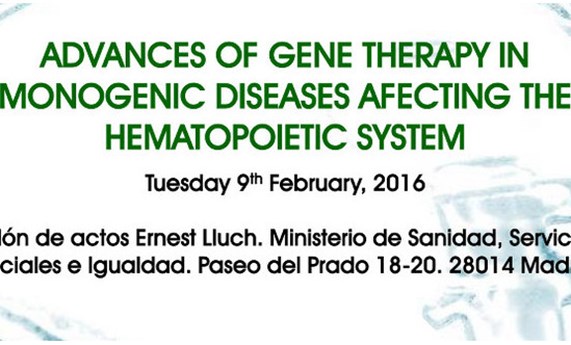 Expertos internacionales explicarán sus avances en terapia génica en una jornada coorganizada por el CIBERER Expertos internacionales explicarán sus avances en terapia génica en una jornada coorganizada por el CIBERER
