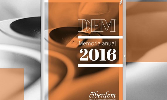 Disponible la Memoria Anual del CIBERDEM con los principales resultados de 2016